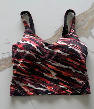 Lululemon Align Tank Top Size‎ 2 Multi-Color Abstract Print thumbnail 1