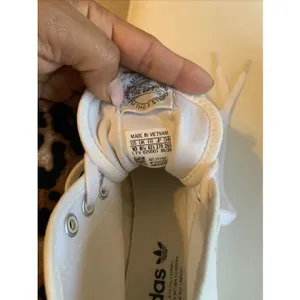 IOB Adidas Nizza Platform Women Size 10 White Canvas #FY2782 thumbnail 6