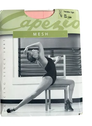 Capezio Ladies Footed Tights 1815 Ultra Soft BPK S M Ballet Pink Adult Dance thumbnail 1