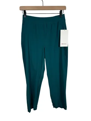 Lululemon Adapted‎ State High Rise Cropped Jogger 23 Size 4 Green NWT thumbnail 3