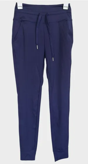 Halara High Waisted Drawstring Side Pocket Plain Joggers thumbnail 1