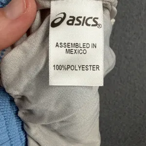 Asics Medley 1/2 Split Running Shorts Womens Medium Blue Drawstring Liner thumbnail 5