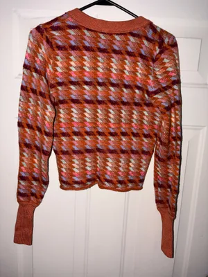 Free People Size XS Button-up Cardigan Sweater Cardi thumbnail 3