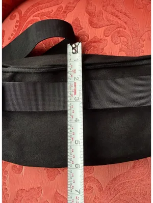 Life is Good Black Waist Pack Fanny Pack with Blue Logo thumbnail 5