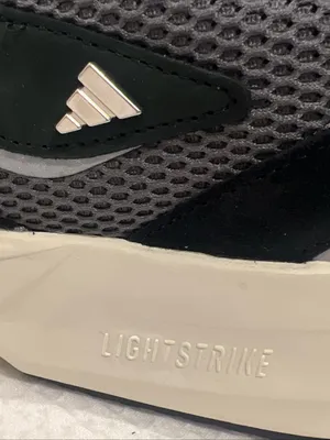 NEW adidas Lightblaze Running Inspired Shoe Women’s size 10 Black Silver Gray thumbnail 7