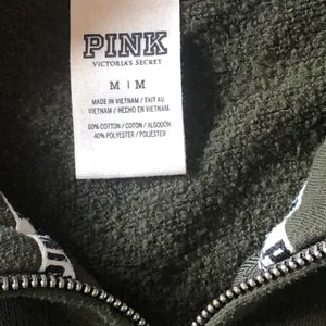 PINK - Victoria's Secret 1/4 Zip Sweatshirt Size Medium thumbnail 3