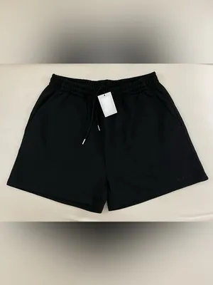 Bandier SET Black Casual Elastic Waist Short & Crewneck sweatshirt size S thumbnail 3