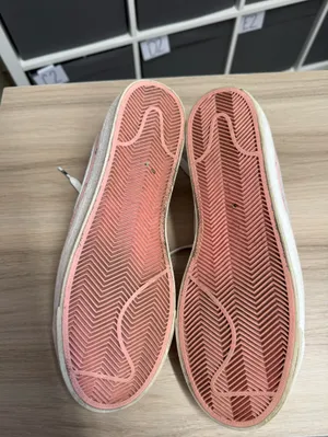 Nike Blazer Low Women's Pink Canvas Low-Top Sneakers thumbnail 7