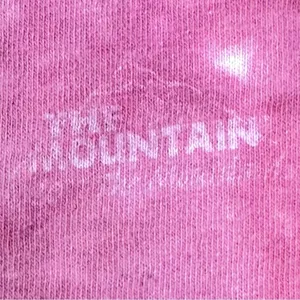 Vintage The Mountain Pink Tie Dye Cat Wooden Basket Tee T-Shirt AOP Large Kitten thumbnail 5