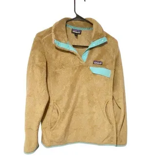 PATAGONIA Womens Medium Snap-T Fleece Pullover Sweater Polartec Thermal Pro thumbnail 1