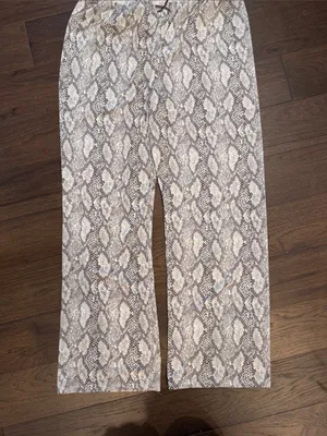 Primark Leopard Lace Cami Pajamas Size Medium NWT - C27-086 thumbnail 8