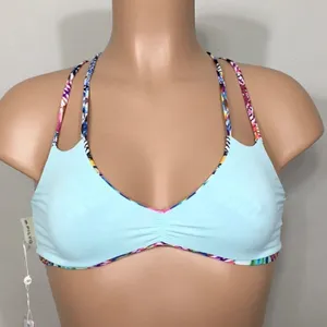 PILYQ multicolored reversible bikini set. NWT thumbnail 13