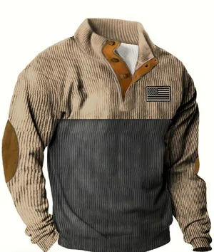 american button pullover Brown Size L thumbnail 1