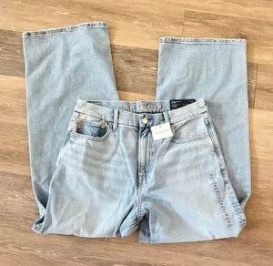American Eagle Curvy Baggy Straight Jean thumbnail 1