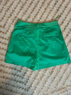 Zara High Rise Satin Shorts thumbnail 3
