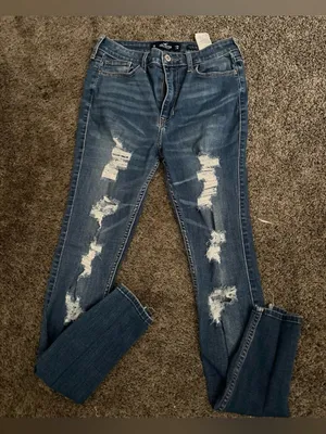 Hollister High-Rise Super Skinny Jeans Size 7r 0098 thumbnail 1