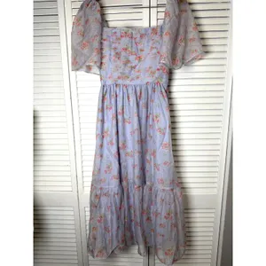 Abercrombie Emerson Angel Sleeve Midi Floral Size Small NWOT thumbnail 5