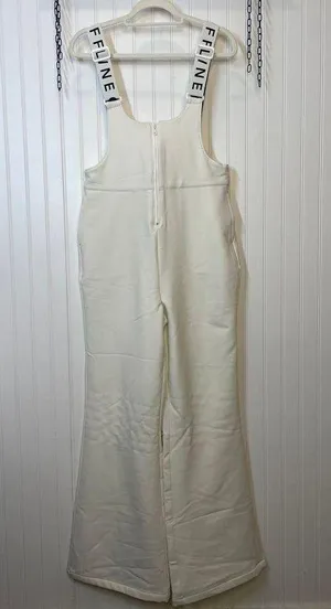 Aerie Offline Chillside Snowboard Ski Pants White Winter Outdoor Size M thumbnail 1