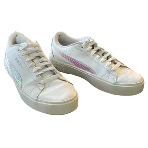 Puma Jada Holographic White Sneakers Size 8.5 thumbnail 2