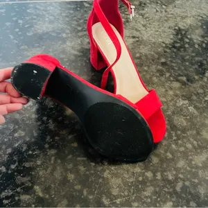 CM Red High Heels Size 6 thumbnail 4