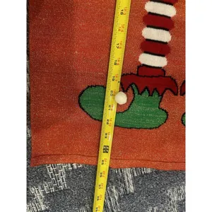 HOLIDAY UGLY Christmas SWEATER Let Me Take An #Elfie Women’s Size Large Shimmer thumbnail 5