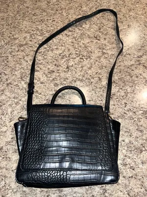 Faux Leather Crossbody thumbnail 1