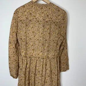 Doen Prem Maxi Jaipur Mustard Floral Print Dress Womens Small thumbnail 12