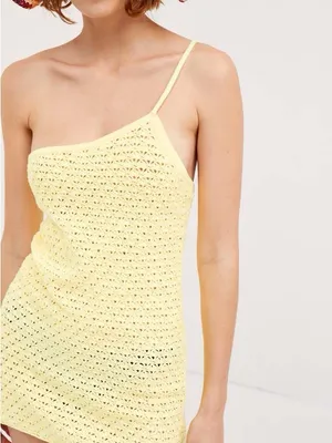 For Love & Lemons Charlotte Pointelle Mini Dress thumbnail 4