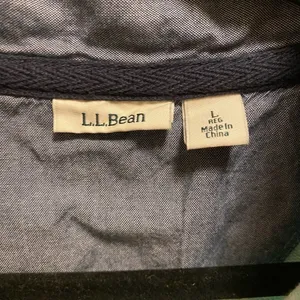 LL Bean Women’s Soft Cotton Rugby Pullover in Aqua. thumbnail 7