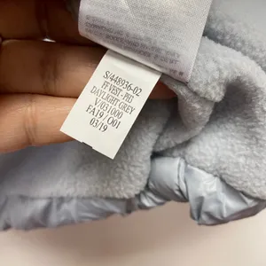 Old Navy Womens‎ Puffer Vest Size XS Gray Fleece Lined Full Zip Outdoor Fall thumbnail 10