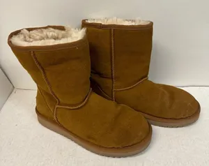 UGG kookaburra Womens Boots 7 US Classic II Mid-Calf Boots brown Suede Sheepskin thumbnail 2