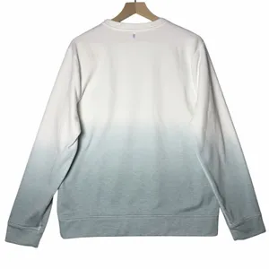 NOBULL Blue Ombre Crewneck Fleece Pullover Athletic Gym Women’s Size L thumbnail 2