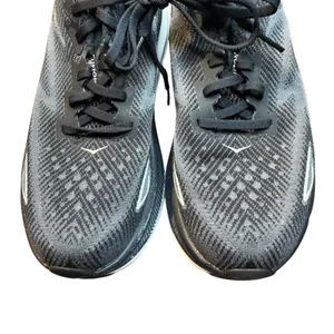 Hoka One One Clifton 9 Shoes Womens Size 9.5 Black Mesh Running Sneakers thumbnail 2