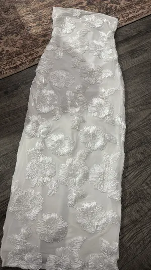 Fore Boutique Midi Dress White thumbnail 3