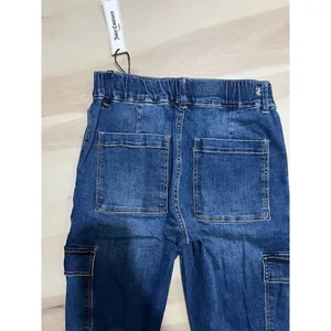 Juicy Couture NWT Size 27 Denim Utility Cargo Pull On Elastic Waist Jeans Pants thumbnail 11