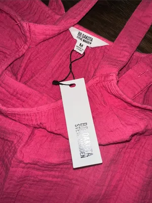 BB Dakota Hot Pink Sleeveless maxi Dress size medium new with tags thumbnail 4