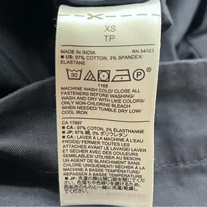 Banana Republic Factory Dark Blue Button Front Utility Shacket Jacket-Size XS thumbnail 9