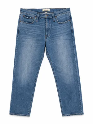 Madewell Women’s Jeans 36x32 Tall Blue Wash Straight Leg Cotton Stretch Denim thumbnail 2