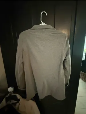 Express Women's Gray Blazer Jacket thumbnail 4