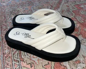 Forever 21 Two-Tone Platform Sandals thumbnail 1
