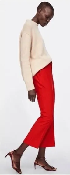 New Zara Ruffle‎ Pants thumbnail 1