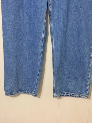 Abercrombie & Fitch The Loose High Rise Jeans Medium Wash Size 34 / 18 thumbnail 3