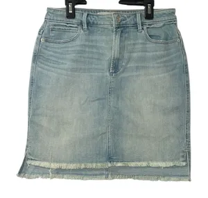 Abercrombie & Fitch Light Blue Mini Jeans Skirt(Size 28) thumbnail 1