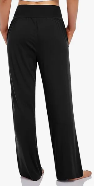 Amazon Women's Casual Loose Wide Leg Cozy Yoga Sweatpants thumbnail 3