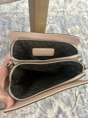 Steve Madden Pale Pink Women’s Crossbody Handbag W/Adjustable Strap thumbnail 7
