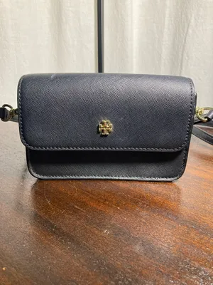 Tory Burch Black Tory Burch Emerson crossbody thumbnail 3