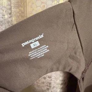 Patagonia W's Morning Glory Halter Chocolate Brown Tie Back Midi Dress XL thumbnail 7