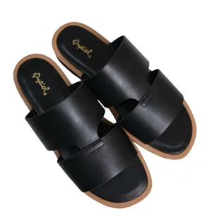 Qupid Womens 10 Slip On Black Sandal Slide NWOB thumbnail 2