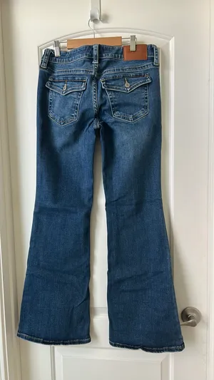 Lucky Brand Jeans Low-Rise Flare Denim 8/29 thumbnail 7