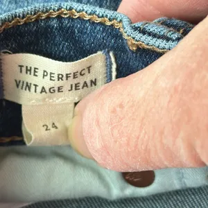 NWOT Madewell The Perfect Vintage Jean high rise, size 24 thumbnail 3
